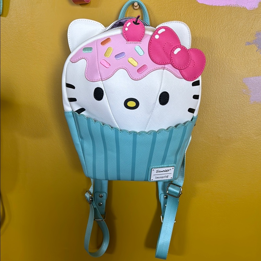 Loungefly Sanrio Hello Kitty Cupcake Backpack